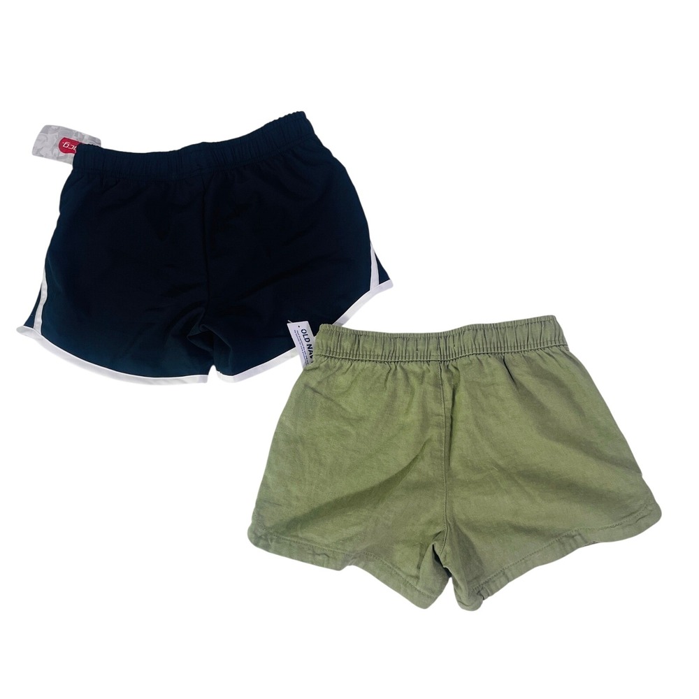 Old Navy BCG Shorts Lot Girls Size M 8 Black Green Running Casual NWT